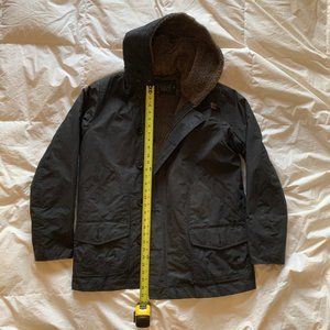 J.Crew Men’s Waxed parka EUC